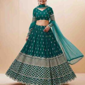 Green Lehenga Choli